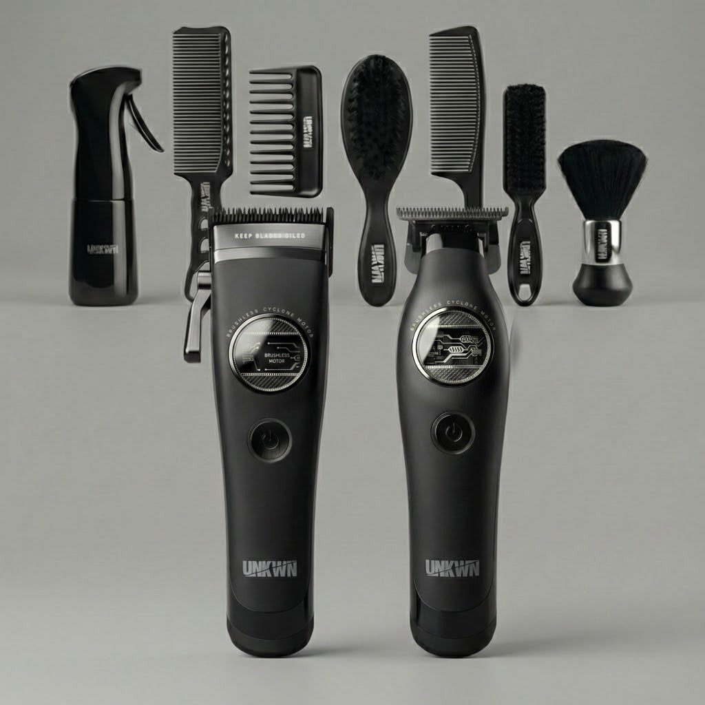 Black UNKWN Clipper & Trimmer Bundle
