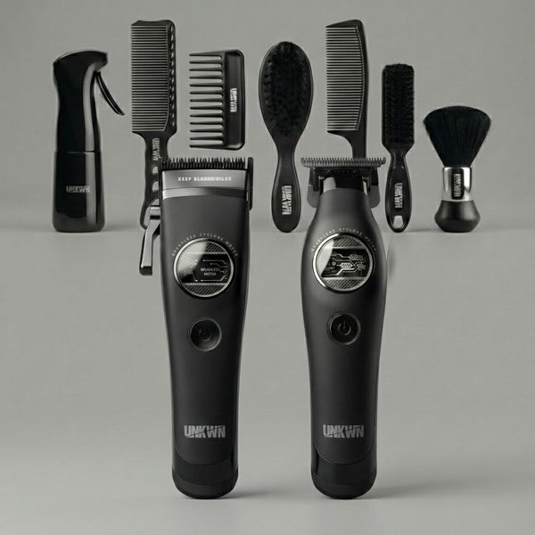 Black UNKWN Clipper & Trimmer Bundle