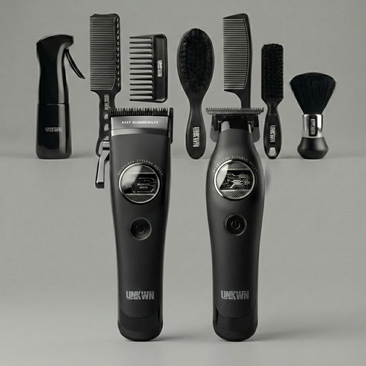 Black UNKWN Clipper & Trimmer Bundle