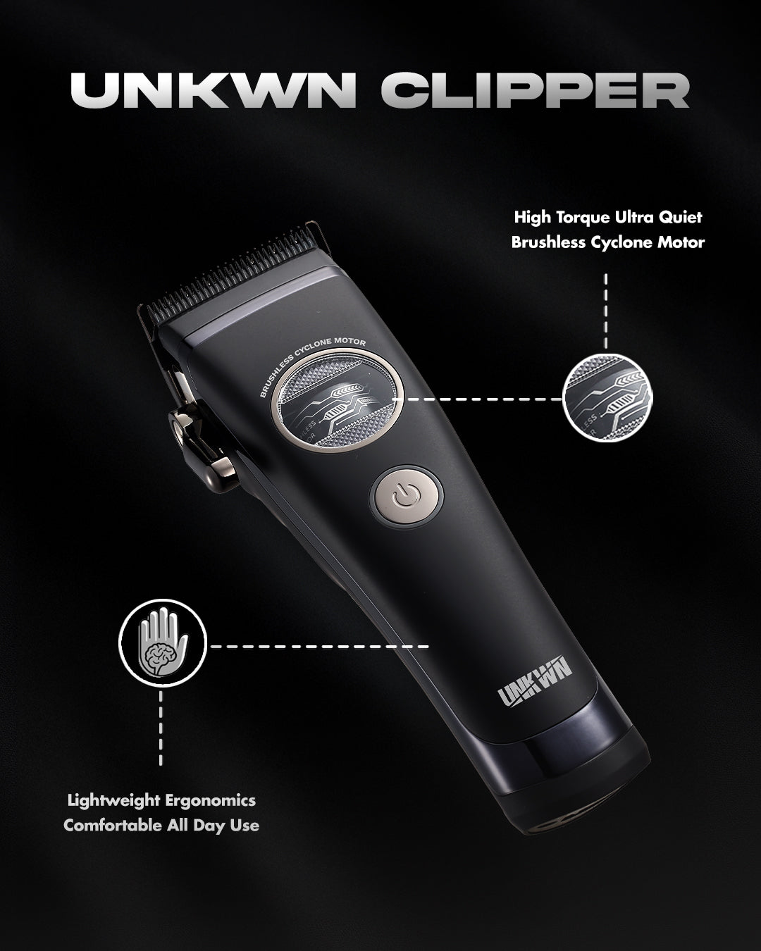 UNKWN Clipper UNK1C - Professional Hair Clipper