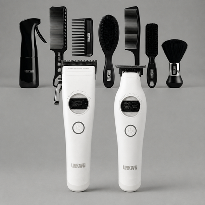 White UNKWN Clipper & Trimmer Bundle