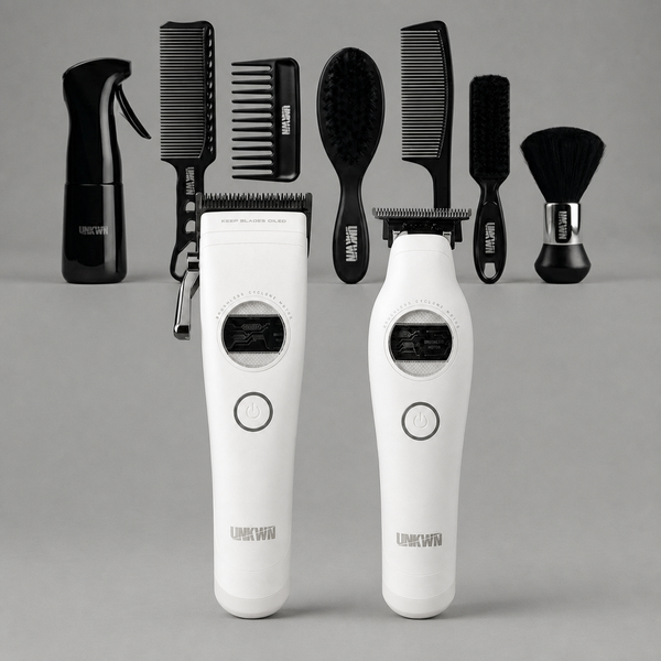 White UNKWN Clipper & Trimmer Bundle
